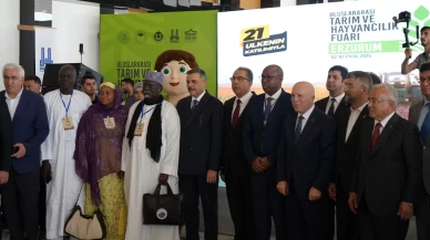 Erzurum'da "Uluslararası Tarım ve Hayvancılık Fuarı" kapılarını açtı