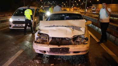 Kırıkkale'de zincirleme trafik kazası: 1 yaralı