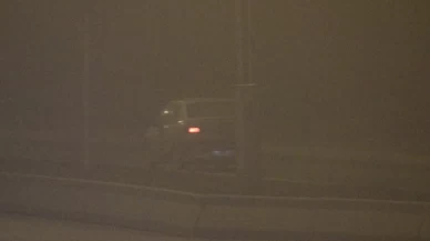 Çankırı’da sis bastırdı! Görüş mesafesi alarm seviyede