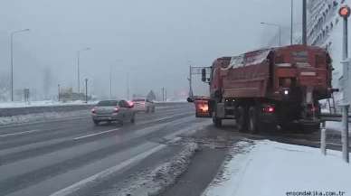 Bolu Dağı'nın Ankara istikameti ağır tonajlı araç geçişine açıldı
