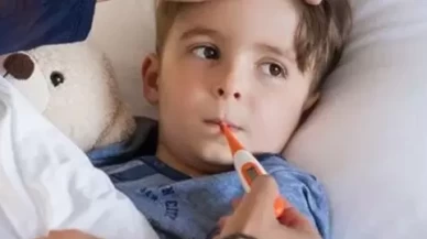 Ateşi olan çocuğu okula göndermeyin