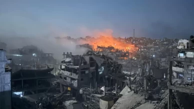 Katil İsrail ordusu ateşkes ihlali yaparak Gazze'yi hedef aldı