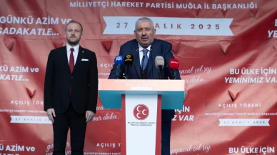 MHP Muğla İl Binası törenle hizmete açıldı