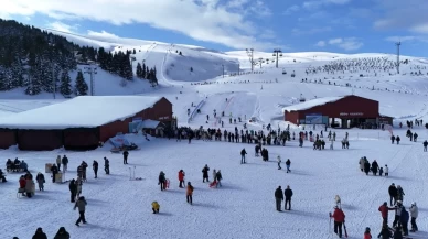 Kayak, snowboard ve kızak keyfi bir arada