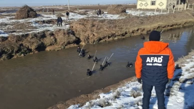 Harran’da sulama kanalına düşen araçta kayıp sürücü Halil Gündüz için seferberlik!