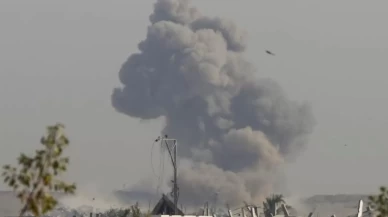 İsrail ordusu Gazze'de İHA'larla çadırları bombaladı!