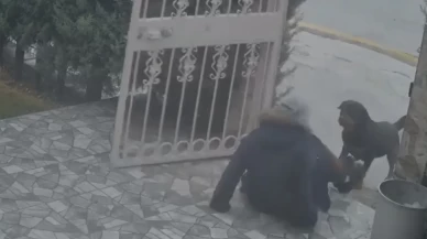 Ankara Elmadağ’da korku dolu anlar! Köpeklerin saldırdığı kadını komşusu kurtardı