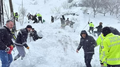 Van’da çığ felaketi! 22 ev tahliye edildi