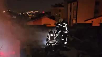 Eyüpsultan'da feci sabah: Gecekonduda mahsur kalan vatandaş can verdi