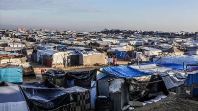 Gazze’de çadırlar yetersiz kaldı