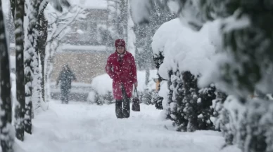 Bolu'nun güneyi için kuvvetli kar yağışı uyarısı
