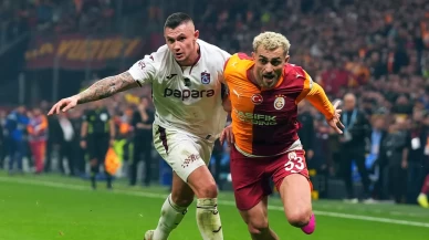 Galatasaray-Trabzonspor maçının ilk 11'leri belli oldu