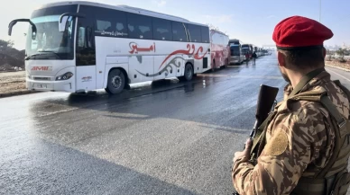 Halep’te SDG’li teröristler tahliye edildi