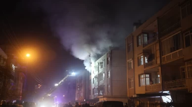 Konya’da akşam saatlerinde korkutan yangın! Daire kullanılamaz hale geldi