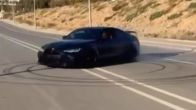 Mersin’de drift atan sürücüye 58 bin TL ceza