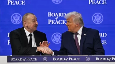 Trump ve Aliyev Davos'ta Görüştü