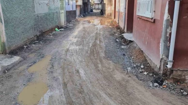 Adana’da yollar köstebek yuvasına döndü: Mahalleli isyan etti