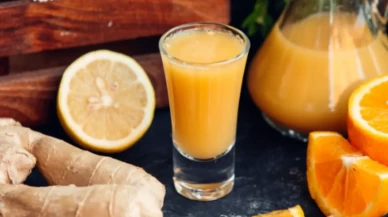 Portakal suyu ve zencefil etkisi