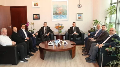 Özgür Bayraktar’dan ASO Başkanı Seyit Ardıç’a Ziyaret