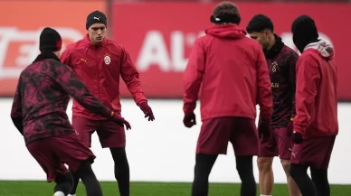 Galatasaray, Atletico Madrid maçı hazırlıklarını sürdürdü