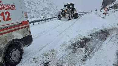Malatya’da karla kapanan 117 mahalle yolu ulaşıma açıldı