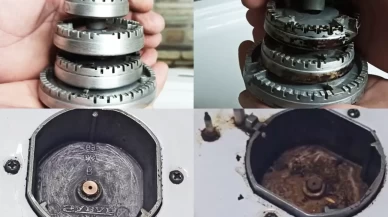 Kapkara olan ocak gözleri ışıldıyor. Ovalamaya gerek bile kalmıyor