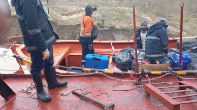 Karadeniz'de Türk gemisi karaya oturdu!