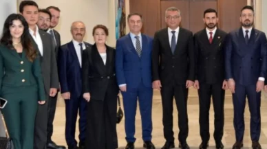 Erhürman, Türk Dünyası Gençlik Vakfı yönetimini kabul etti