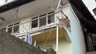 Fayanslar kabardı, ev halkı panik oldu