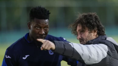 Trabzonspor'da yeni transfer Chibuike Nwaiwu antrenmana çıktı