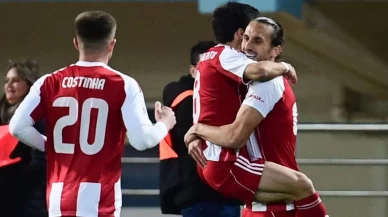 Yusuf Yazıcı attı Olympiakos Süper Kupası’yı kazandı