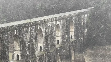 Kentin yüksek kesimlerinde kar, bazı ilçelerde sulu kar