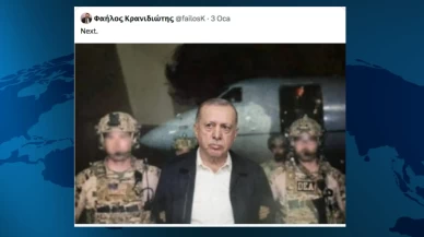 Yunanistan bir şeyler mi deniyor? Cumhurbaşkanı Erdoğan'a yapay zekâ destekli provokasyon!