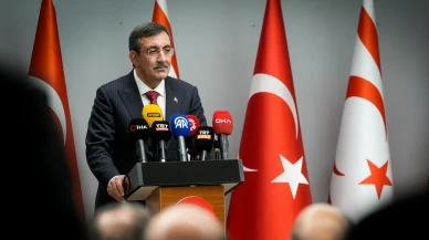 Rum kesimine "Yok hükmünde" resti! Cumhurbaşkanı Yardımcısı Yılmaz’dan Kıbrıs mesajı