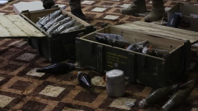 YPG/SDG'ye ait mühimmat deposu bulundu!