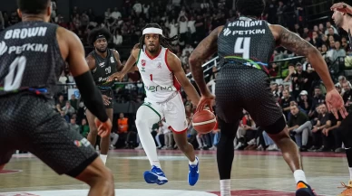 Karşıyaka Basketbol Süper Ligi’nde uzatmada kazandı