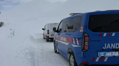 Çığ faciasından son anda kurtuldular!