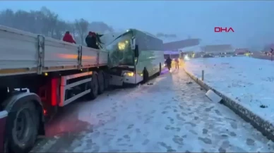 Tokat-Sivas karayolunda feci kaza! Ortalık savaş alanına döndü