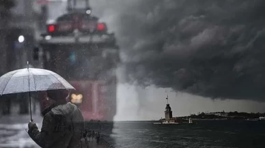 İstanbul dahil 63 ilde sağanak ve fırtına bekleniyor