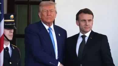Trump’tan Macron’a Gazze resti: 'Katılmazsa yüzde 200 vergi verir'