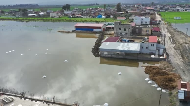 Hatay'da sağanak bilançosu: Evler sular altında, tarım arazileri göle döndü!