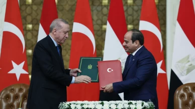 Türkiye ile Mısır arasında anlaşmalar imzalandı