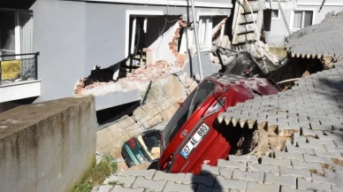 İstinat duvarı çöktü, 151 kişi tahliye edildi