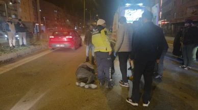 Bursa’da motosiklet yayaya çarptı! İki kişi yaralandı