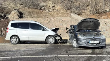 Bingöl-Elazığ kara yolunda feci kaza: 2 ölü, 3 ağır yaralıc