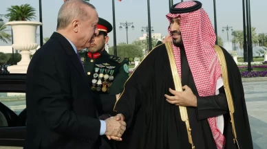 Cumhurbaşkanı Erdoğan, Suudi Arabistan Veliaht Prensi Selman ile görüştü