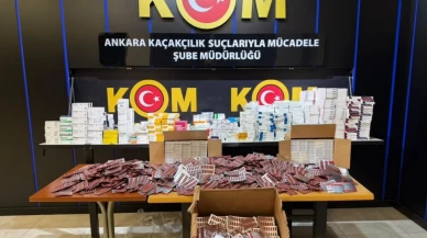 15 milyon TL’lik ilaç ele geçirildi!
