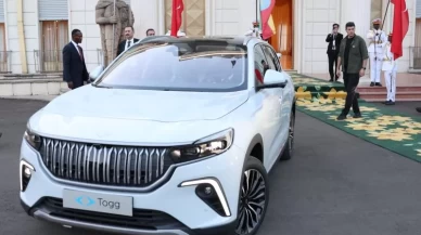 Erdoğan'dan Etiyopya başbakanına Togg!