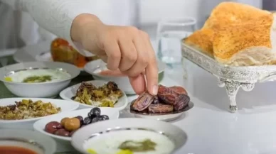 Oruç ve sahurda hafif yemekler tüketilmeli!