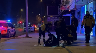 Kayseri’de sokak ortasında bıçaklı kavga: 1 yaralı